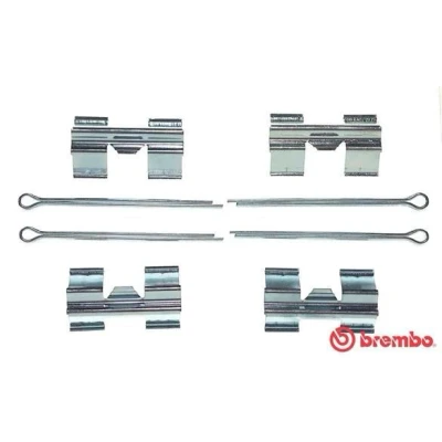 Kuva BREMBO A 02 257 Tarvikesarja, Jarrupala LAND ROVER: Range Rover 1, FORD: Transit Mk2 Flatbed Kuorma auto/Alusta
