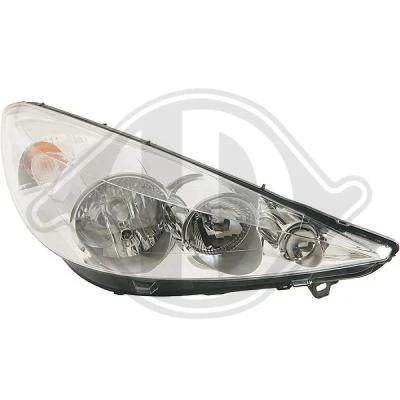 Kuva DIEDERICHS 4225481 Ajovaloumpio Vasen H7, H7/H1, H1 PEUGEOT: 206+ Hatchback