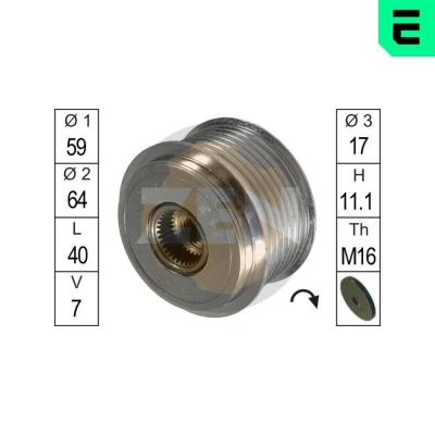 Kuva ERA ZN5431 Laturin Vapaakytkin