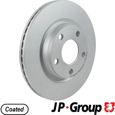 Kuva JP GROUP 1163112600 Jarrulevyt 280 22 5 Tuuletettu pinnoitettu AUDI: A4 B7 Avant, Sedan, B6 VOLKSWAGEN: Passat B5 Variant