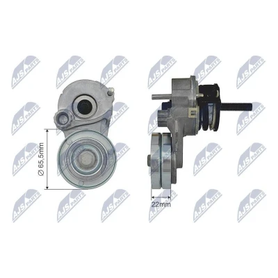Kuva Kiristysrulla, moniurahihna ALFA ROMEO, CHEVROLET, FIAT, OPEL, SAAB, VAUXHALL OE 13 40 268, 25189926, 25191534