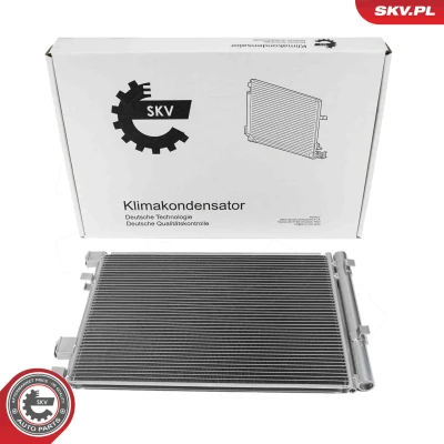Kuva ESEN SKV 86SKV298 Ilmastoinnin Lauhdutin Vedenerottimella Alumiini 533mm HYUNDAI: i20 I Hatchback