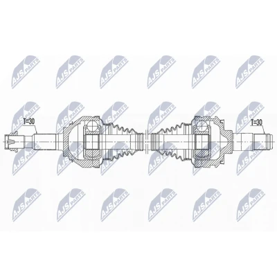 Kuva Vetoakseli LEXUS LS (_f4_), Taka akseli, oikea OE 42330 50070