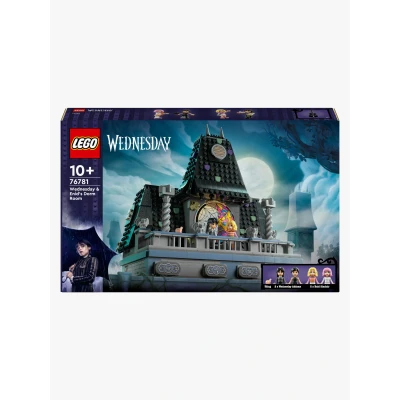 Kuva LEGO Wednesday 76781 Wednesdayn ja Enidin asuntolahuone