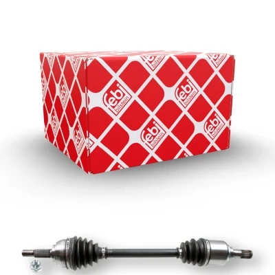 Kuva FEBI BILSTEIN 182433 Vetoakseli Etuakseli, vasen mutterilla NISSAN: MICRA 3, Note I