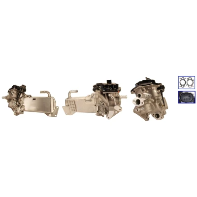 Kuva DRI 717730098 EGR Venttiili Sähköinen Tiivisteillä, Pakokaasukierrätys jäähdyttimellä AUDI: A4 B8 Avant, A6 C7 Sedan, SEAT: Exeo ST