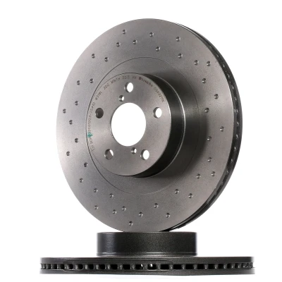 Kuva BREMBO XTRA LINE 09.A921.1X Jarrulevyt 293 24 5 rei&#039;itetty/tuuletettu sisältä pinnoitettu hiiliteräs SUBARU: Forester II, Impreza II Sedan