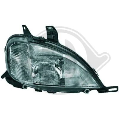 Kuva DIEDERICHS 1690981 Ajovaloumpio Vasen H7, H7/H1/H3, H1, H3 MERCEDES BENZ: ML sarja