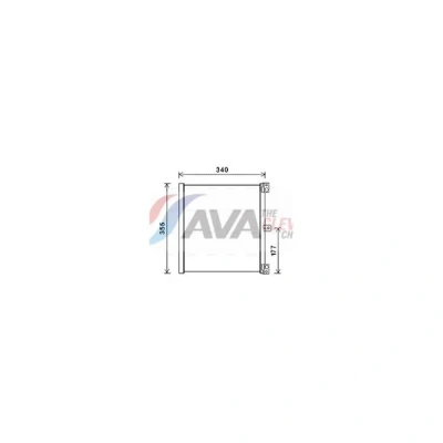 Kuva Lauhdutin, ilmastointilaite AVA COOLING PR5088