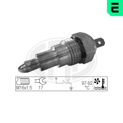 Kuva Lämpökytkin, jäähdyttimen puhallin MAZDA OE B303 18840, E301 18840 A, F8B8