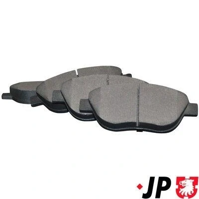 Kuva JP GROUP 1263602110 Jarrupalat Etuakseli akustisella kulumavaroittimella OPEL: Corsa D Hatchback, FIAT: 500L