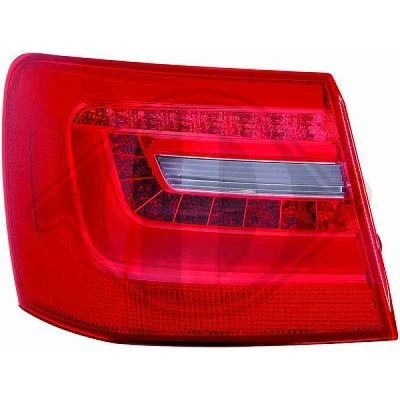 Kuva DIEDERICHS 1028790 Takavalot Oikea Uloin osa P21W, PY21W Lampun kannalla AUDI: A6 C7 Avant