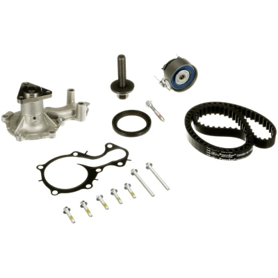 Kuva GATES KP2T354HOB Vesipumppu + Jakohihnasarja Vesipumpulla, Tiivisteillä FORD: FIESTA 6, Grand C Max, FOCUS 3 Turnier