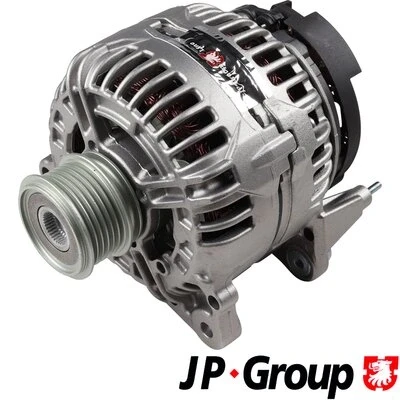 Kuva JP GROUP 1190109500 Laturi 14V 140A VOLKSWAGEN: Passat B7 Variant, Tiguan I, Golf 6, SKODA: Fabia 2, Rapid Spaceback, Superb II Farmari