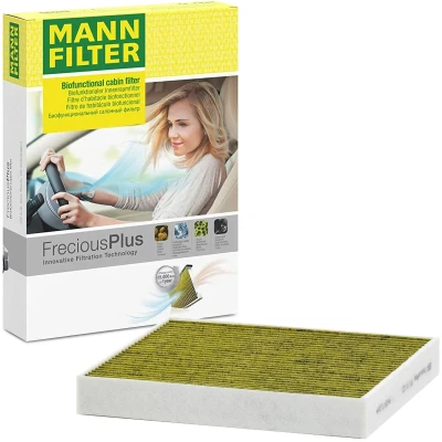 Kuva MANN FILTER FP 24 021 Raitisilmasuodatin Aktiivihiilisuodatin polyfenolilla 217 240 32