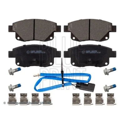 Kuva BLUE PRINT ADF124221 Jarrupalat Taka akseli Sis. kulumisenilmaisimen Kiinnitysmateriaalilla FORD: Transit Mk6 Van, Bussi
