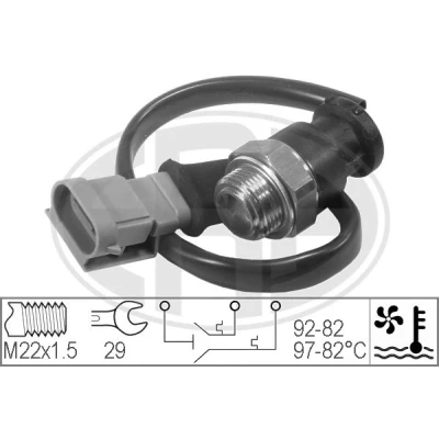 Kuva VEMO V46 73 0059 Lämpökytkin Jäähdyttimen Puhallin M 22x1,5