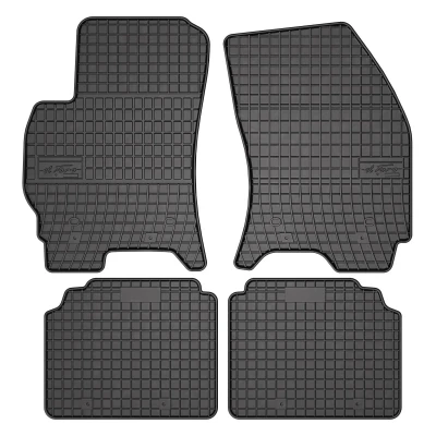 Kuva FROGUM 0314 Lattiamattosetti Kumi Edessä ja takana 4 Musta Räätälöity FORD: MONDEO 3 Kombi,