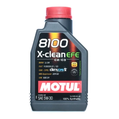 Kuva Motul X CLEAN EFE 5W 30 1l Moottoriöljy 107210 BMW: 5 Touring, 3 Sedan, MERCEDES BENZ: Sprinter 3.5 T Van, E sarja modell, Sedan