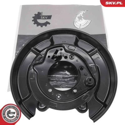 Kuva Suojapelti, jarrulevy, Taakse, oikea Esen skv 57SKV779 toyota land cruiser 100 OE 46503 60100