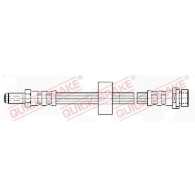 Kuva Jarruletku, Taka akseli, oikea, vasen FORD MONDEO III, Sedan Turnier III OE 1114758, 1117107, 1121635
