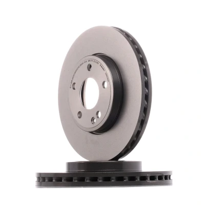 Kuva BREMBO COATED DISC LINE 09.B436.41 Jarrulevyt 295 28 5 tuuletettu sisältä pinnoitettu hiiliteräs Ruuveilla MERCEDES BENZ: B sarja, CLA Coupe