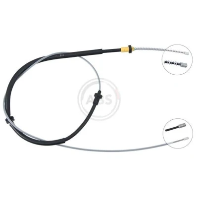 Kuva Vaijeri, käsijarru, Takana RENAULT TWINGO III, SMART FORFOUR Halvkombi OE 364026255R, 4534200185