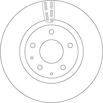 Kuva TRW Jarrulevy MAZDA: 3 Hatchback, CX 3, 30 295mm 25mm 5 114,3mm Tuuletettu Lakattu DF6575 B45G26251B,BDWK33251,BEET33251 Jarrulevyt