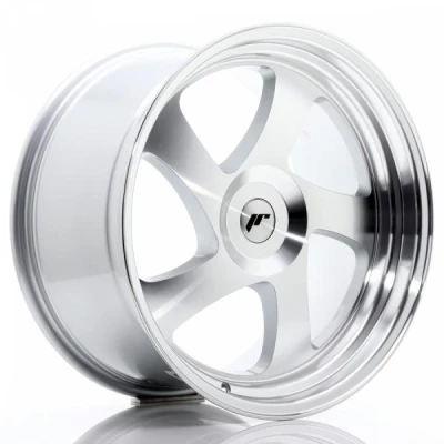 Kuva Japan Racing JR15 Silver Machined Face 8x15 4/100 ET20 B74.1