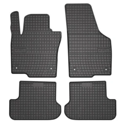 Kuva FROGUM BASIC 411104 Lattiamattosetti Kumi Edessä ja takana 4 Musta Räätälöity VOLKSWAGEN: Beetle Hatchback