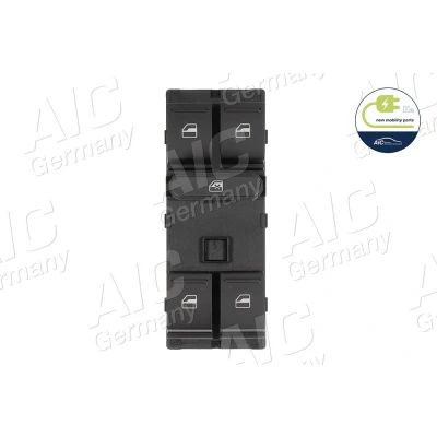 Kuva AIC 54262 Lasinnostimen Kytkin 4 Edessä, Etu, vasen VOLKSWAGEN: Golf 5, Passat B6 Variant, B7 SEAT: Leon II Hatchback