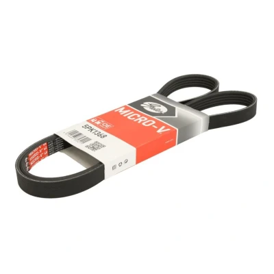 Kuva GATES Micro V 5PK1368 Moniurahihna 1368 5 Polyesteri, EPDM (eteenipropeeni dieeni kumi) MITSUBISHI: Galant 6, OPEL: Corsa C Hatchback