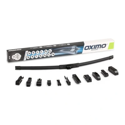 Kuva Pyyhkijänsulka Oximo MT500 500mm Edessä Flatblade pyyhinsulka (rungoton) VOLVO: V50, V70 3, V60 I, BMW: X3, 3 Touring, X5, AUDI: A4 B8 Avant
