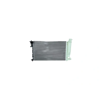 Kuva NRF 58233 Jäähdytin Alumiini 610 378 34 Jäähdytysrivat mekaan. kiinnitetyt CITROËN: Xsara Coupe, Hatchback, PEUGEOT: 306 Sedan