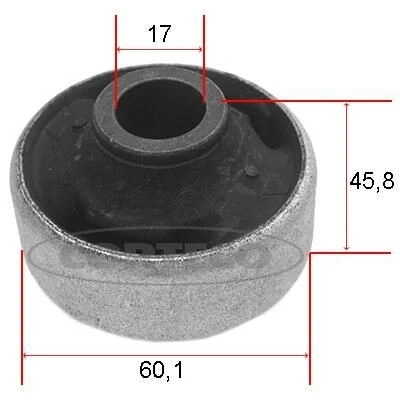 Kuva CORTECO 80000259 Tukivarren Hela VOLKSWAGEN: Polo III Hatchback
