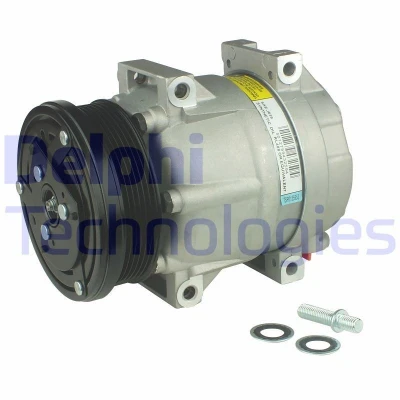 Kuva DELPHI TSP0155953 Ilmastoinnin Kompressori V5 PAG 46 kompressoriöljyllä CHEVROLET: Aveo / Kalos Hatchback, Hatchback