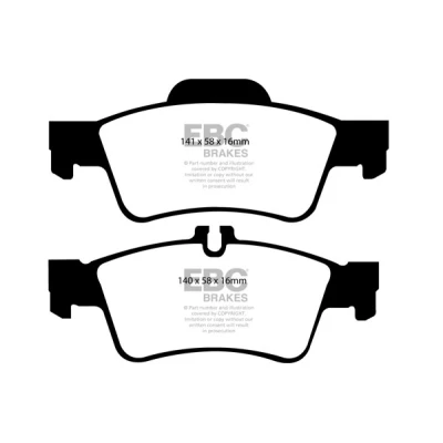 Kuva Jarrupalasarja, levyjarru EBC Brakes DP41491R