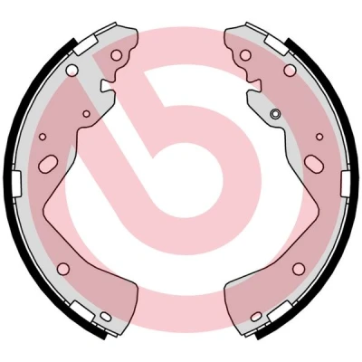 Kuva BREMBO S 49 527 Jarrukengät 270 54 FORD: Ranger Mk3