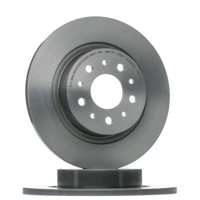 Kuva BREMBO COATED DISC LINE 08.9460.61 Jarrulevyt 264 10 5 täysi pinnoitettu FIAT: 500L, Tipo Farmari
