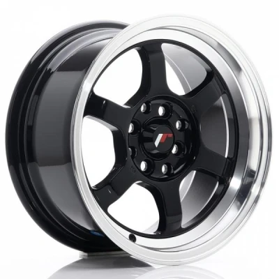 Kuva Japan Racing JR12 Shiny Black 9x17 5/100 ET25 B73.1