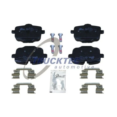 Kuva TRUCKTEC AUTOMOTIVE 08.34.158 Jarrupalat Taka akseli BMW: 5 Touring, Sedan, 7