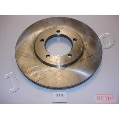 Kuva JAPKO Jarrulevy Etuakseli 20mm 5 76mm Tuuletettu Lakattu 60220C 4351230070,4351230090,4351230091,4351230100 Jarrulevyt