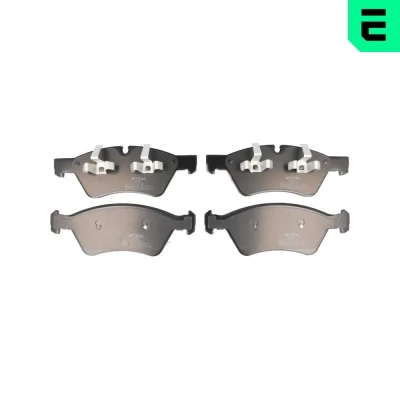 Kuva OPTIMAL BP 12502 Jarrupalat Etuakseli Kulumisenilmaisemelle, Ilman kulumisenilmaisinta MERCEDES BENZ: E sarja Sedan, T modell, ML