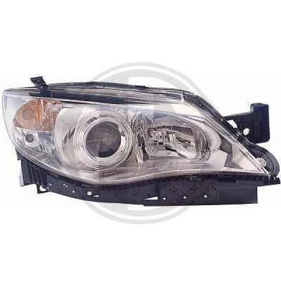 Kuva DIEDERICHS 6235080 Ajovaloumpio Oikea H7, H7/HB3, HB3 kromi SUBARU: Impreza III Hatchback