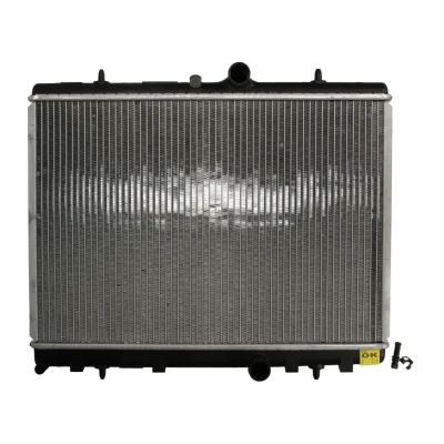 Kuva NRF EASY FIT 50437 Jäähdytin Alumiini 554 380 29 asennusosilla Jäähdytysrivat juotetut PEUGEOT: 307 Hatchback, 207 SW