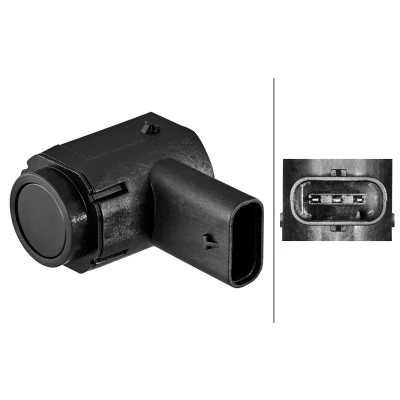 Kuva HELLA 6PX 358 270 751 Peruutustutka Anturit Takana Ultraäänitunnistin NISSAN: Qashqai / Qashqai+2 I