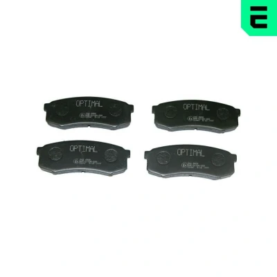 Kuva OPTIMAL BP 09809 Jarrupalat Taka akseli Ei kulumisenilmaisimelle TOYOTA: Land Cruiser Prado 120, 150, 80