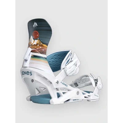 Kuva Jones Snowboards Aurora Art 2026 Lumilautasiteet valkoinen
