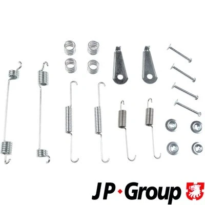 Kuva JP GROUP 4063952210 Tarvikesarja Jarrukengät Taka akseli NISSAN: MICRA 2