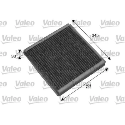 Kuva VALEO CLIMFILTER PROTECT 698862 Raitisilmasuodatin Aktiivihiilisuodatin 254 237 30 BMW: Z4 Roadster, Coupe